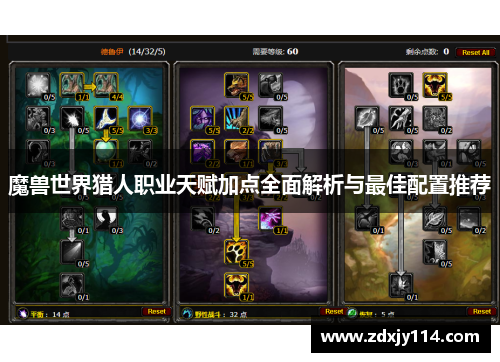 魔兽世界猎人职业天赋加点全面解析与最佳配置推荐